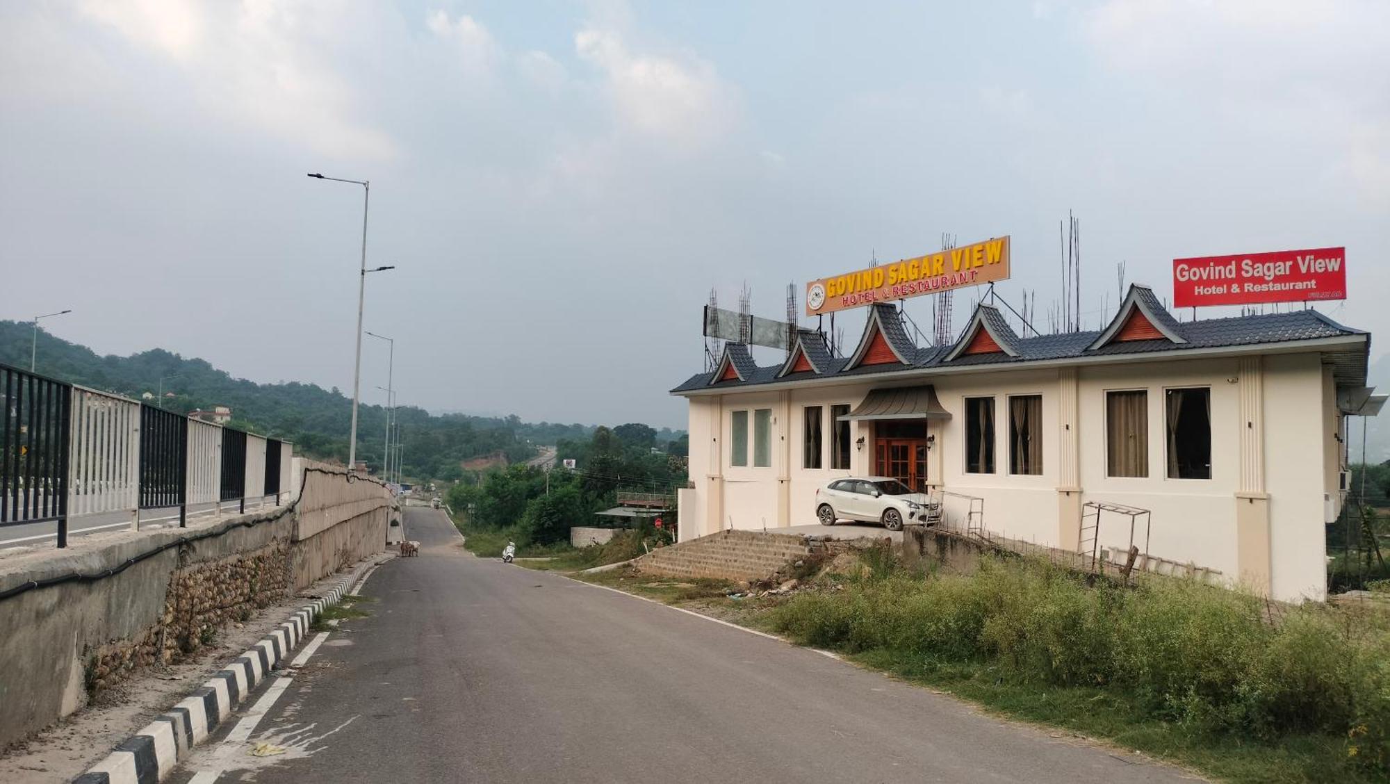 Govind Sagar View Hotel & Restaurant Bilaspur  Kültér fotó