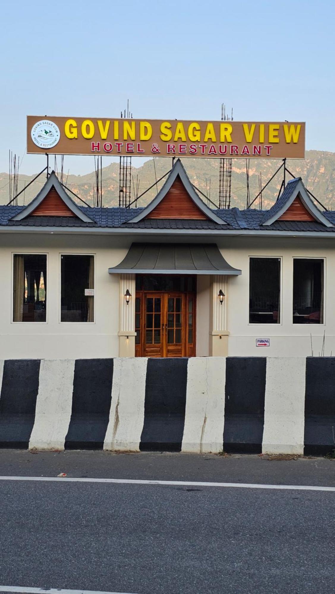 Govind Sagar View Hotel & Restaurant Bilaspur  Kültér fotó