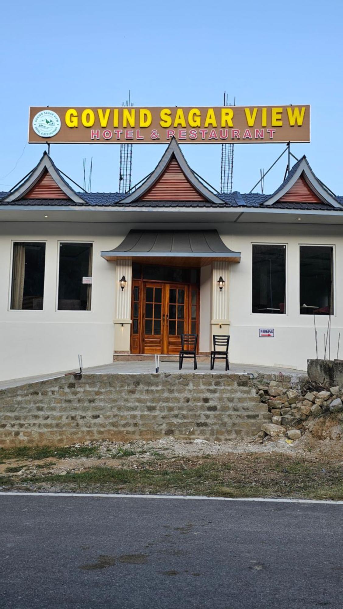Govind Sagar View Hotel & Restaurant Bilaspur  Kültér fotó
